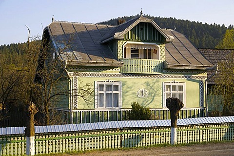 Residence on the DN 17A, Sucevi&a, Eastern Carpathians, Romania, Europe