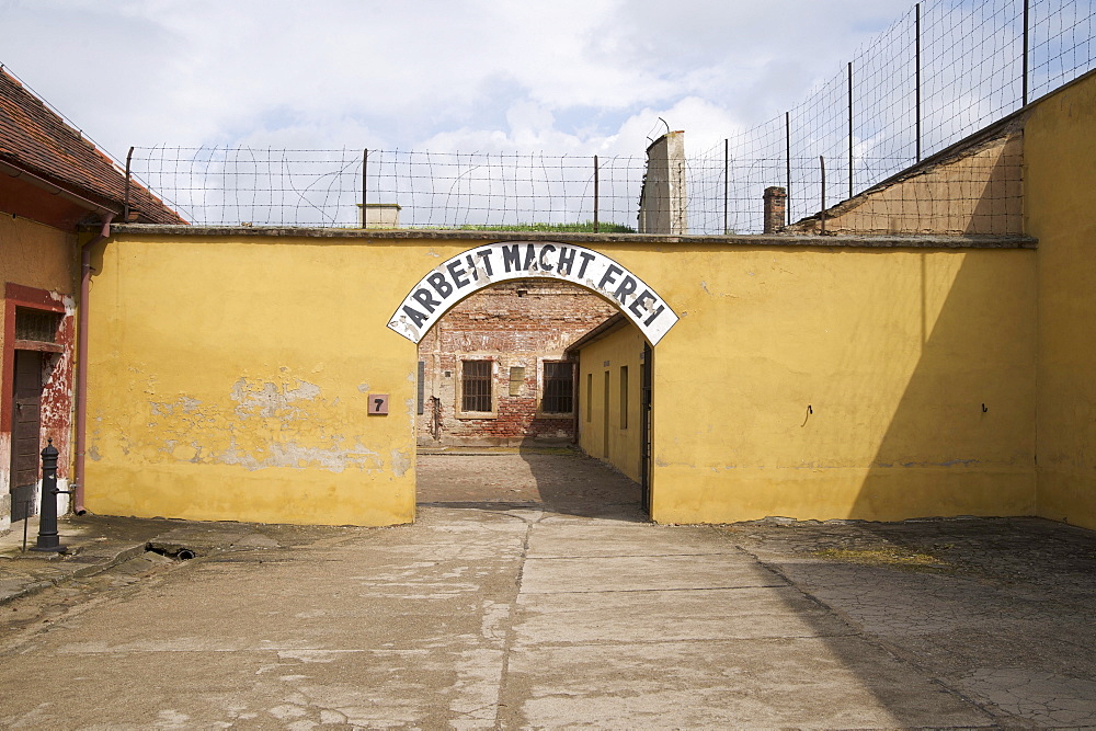 Gestapo prison, prison of the secret state police of Nazi Germany, Terezin, Czech Republic, Europe