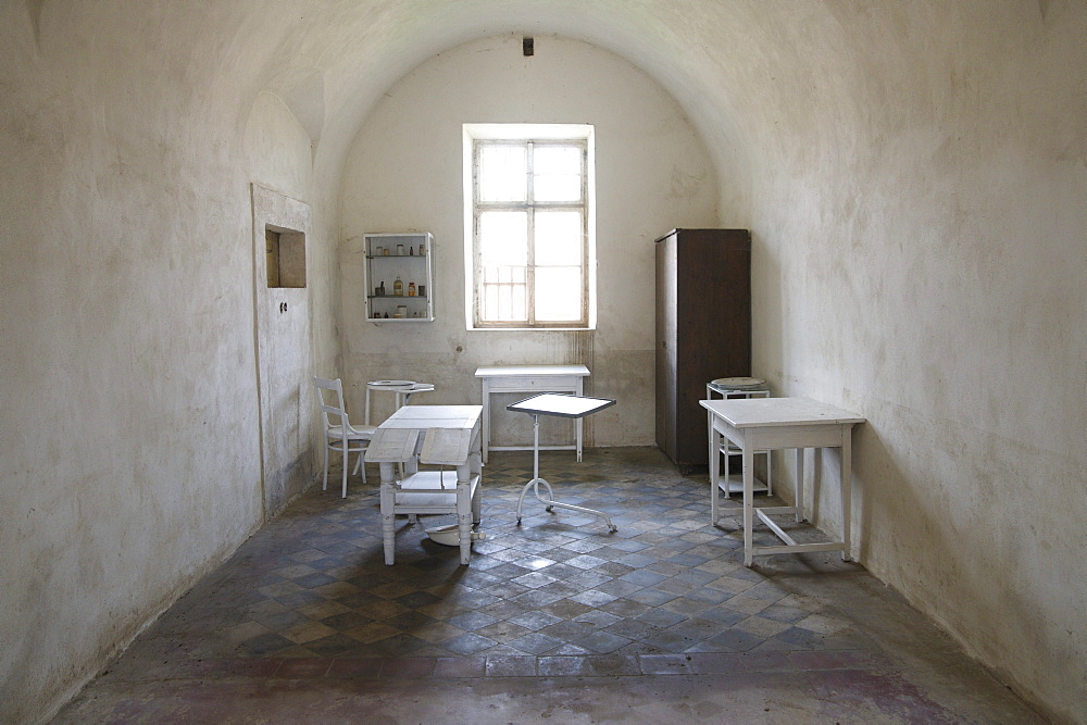 Medical room, Gestapo prison, prison of the secret state police of Nazi Germany, Terezin, Czech Republic, Europe