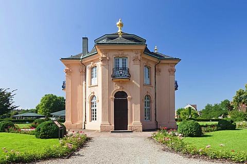 Pagodenburg pavilion, Rastatt, Baden-Wuerttemberg, Germany, Europe