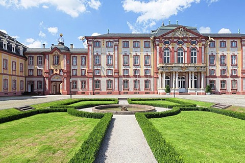 Schloss Bruchsal castle, Bruchsal, Baden-Wuerttemberg, Germany, Europe