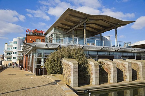 Harry Ramsden's Fish and Chips, Stuart Place, Cardiff Bay, Cardiff, Caerdydd, South Glamorgan, Wales, United Kingdom, Europe