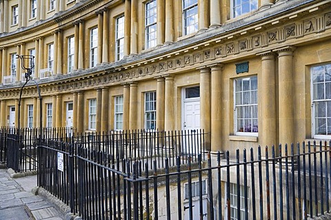 The Circus, King's Circus, by John Wood The Elder, Bath, Somerset, England, United Kingdom, Europe