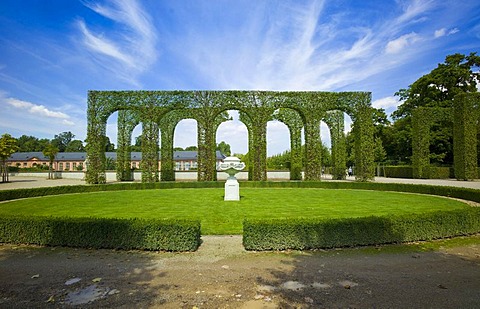 New orangery, Schloss Schwetzingen castle, 18th century, Schwetzingen, Baden-Wuerttemberg, Germany, Europe