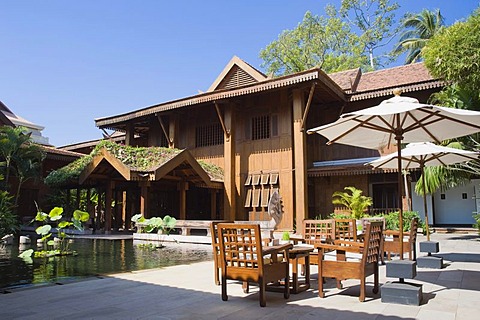 Luxury hotel, La Residence de Angkor, Siem Reap, Cambodia, Indochina, Southeast Asia, Asia