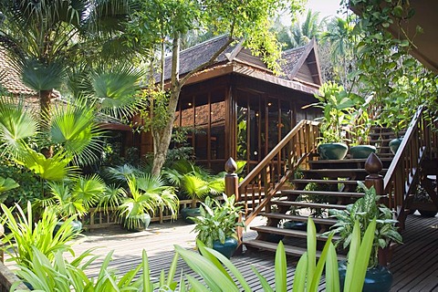 Luxury hotel, Angkor Village Hotel, Siem Reap, Cambodia, Indochina, Southeast Asia, Asia