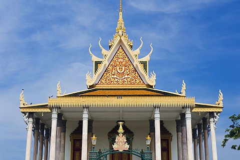 Silver Pagoda, Royal Palace, Phnom Penh, Cambodia, Indochina, Southeast Asia, Asia