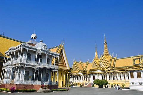 Pavilion of Napoleon III, Throne Hall, Royal Palace, Phnom Penh, Cambodia, Indochina, Southeast Asia, Asia