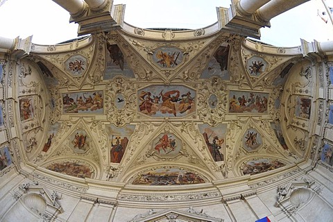 Sala Terrana, Wallenstein Palace, Prague, Old Town, Czech Republic, Europe