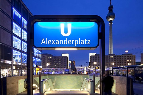 Alexanderplatz Square, Berlin-Mitte, Berlin, Germany, Europe