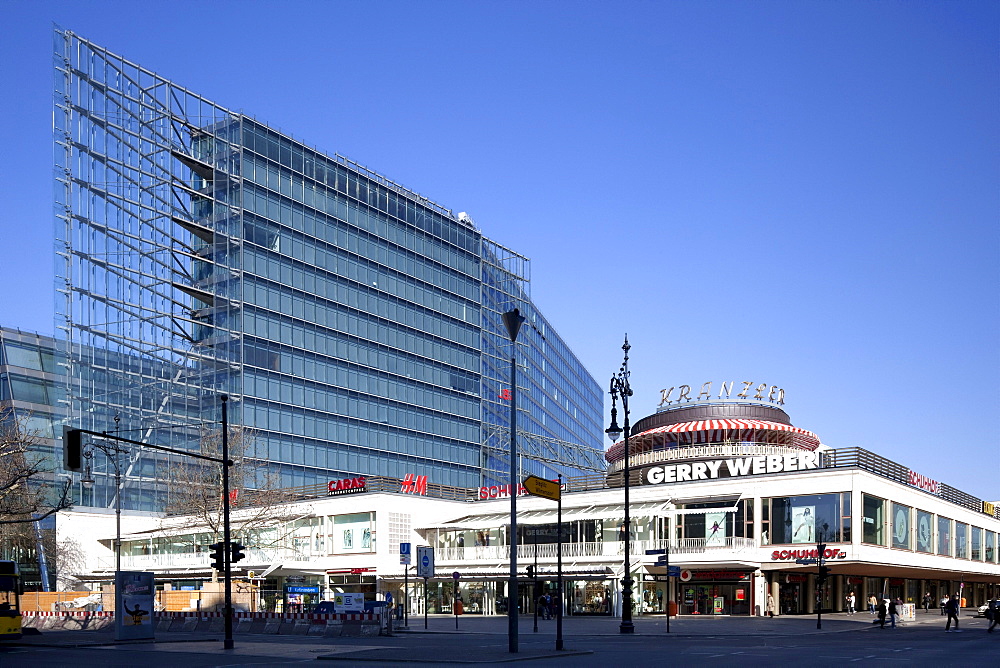 Kranzler-Eck, Neues Kranzler Eck shopping centre, Cafe Kranzler, Charlottenburg, Berlin, Germany, Europe