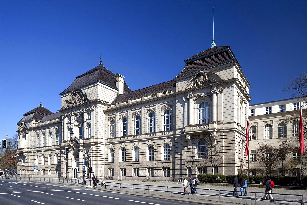 Main building of the University of the Arts, UdK, Charlottenburg, Berlin, Germany, Europe