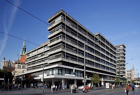 Office building and commercial building Langer Hof, Braunschweig, Lower Saxony, Germany, Europe