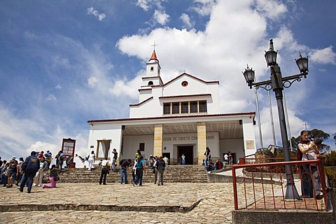 Monserrate church, Iglesia de Monserrate, Bogota, Colombia, South America