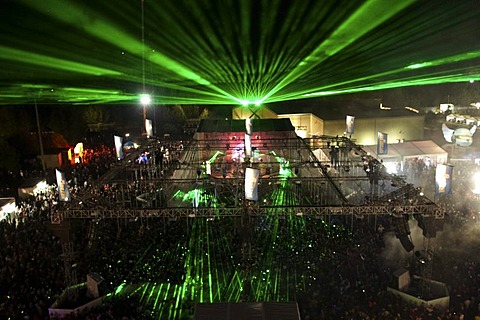 Techno festival Nature One 2010, Kastellaun, Rhineland-Palatinate, Germany, Europe