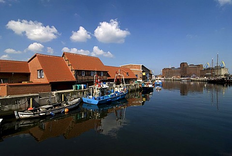 Old Port, Wismar, Mecklenburg-Western Pomerania, Germany, Europe