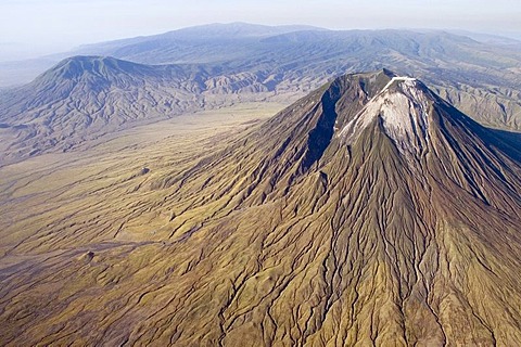 The active volcano Ol Doinyo Lengai in the East African Great Rift Valley, 2960m, Tanzania, Africa