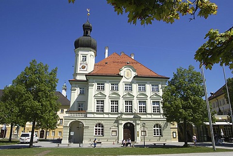 Town hall, Altoetting, Bavaria, Germany, Europe