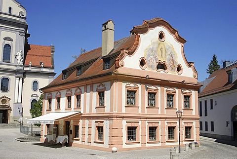 Former Franciscan house, Altoetting, Bavaria, Germany, Europe