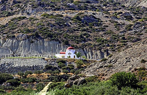 Chapel near Myrtos, Crete, Greece, Europe