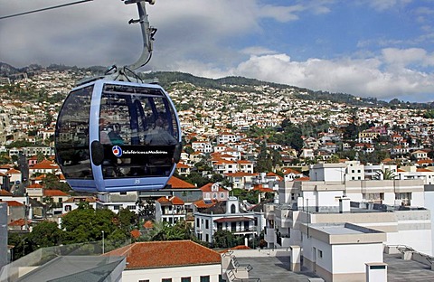 Cable car, Funchal, Madeira, Portugal, Europe