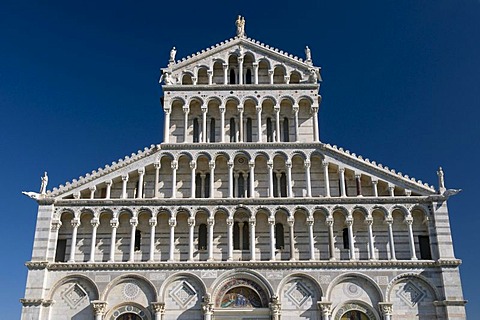 Duomo, Cathedral of Santa Maria Assunta, UNESCO World Heritage Site, Pisa, Tuscany, Italy, Europe