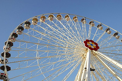 Detail, Ferris wheel, Prater amusement park, Vienna, Austria, Europe