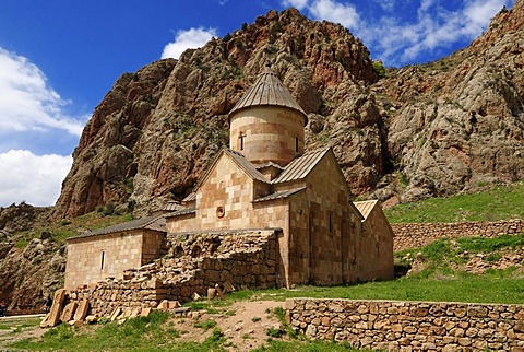 Historic Armenian orthodox church at Noravank monastery, Armenia, Asia