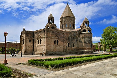 Historic Armenian orthodox main cathedral, UNESCO World Heritage Site, Echmiadzin, Armenia, Asia