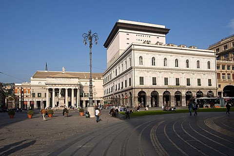 Piazza Raffaele Ferrari, Genova, Genoa, Liguria, Italy, Europe, PublicGround