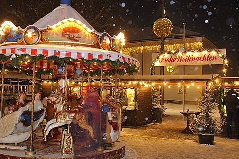 Christmas market, Leobersdorf, Triestingtal, Lower Austria, Austria, Europe