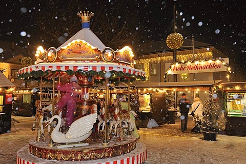 Christmas market, Leobersdorf, Triestingtal, Lower Austria, Austria, Europe