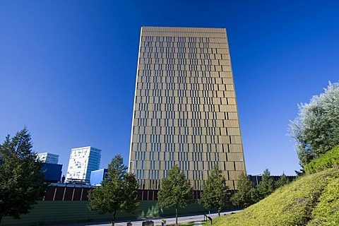 Office towers, European Court of Justice, Kirchberg quarter, Europe District, Luxembourg, Europe