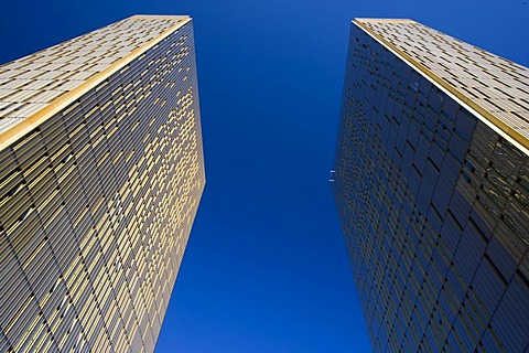 Office towers, European Court of Justice, Kirchberg-plateau, Europe District, Luxembourg, Europe