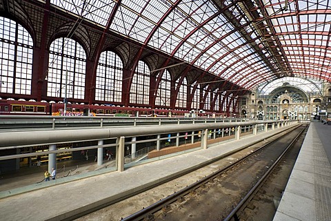 Antwerpen-Centraal central station, Antwerp, Flanders, Belgium, Europe