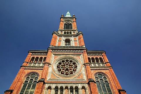 Johanneskirche church, Duesseldorf, North Rhine-Westphalia, Germany, Europe