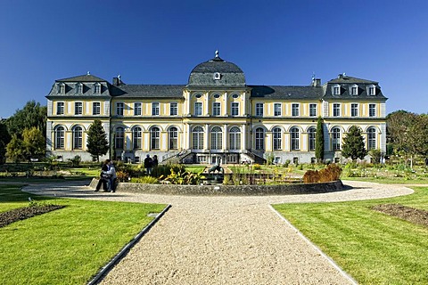 Poppelsdorfer Schloss palace, Botanical Garden, Bonn, North Rhine-Westphalia, Germany, Europe