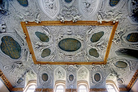 Baroque church of Greifenstein Castle, Hesse, Germany, Europe