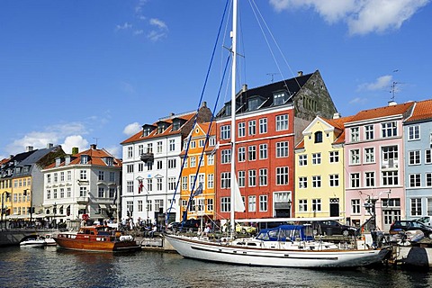 Nyhavn, Copenhagen, Denmark, Scandinavia, Northern Europe