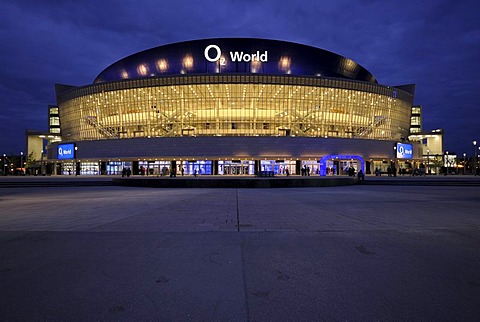 O2 World, O2-Arena stadium, Anschutz Entertainment Group company, Friedrichshain district, Berlin, Germany, Europe