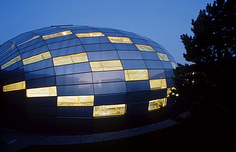 Philological Library of the University of Berlin, also known as The Berlin Brain, architect Sir Norman Foster, Dahlem, Zehlendorf district, Berlin, Germany, Europe