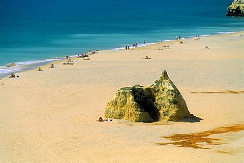 Beach, Praia da Rocha, Portimao, Algarve, Portugal, Europe