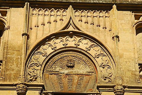 Detail of the western facade of the the Great Mosque, Cordoba, Andalusia, Spain, Europe