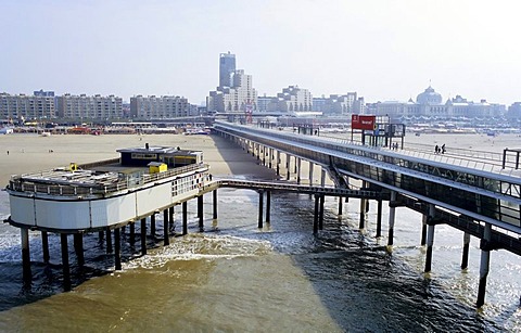 Pier, Scheveningen seaside resort, The Hague, South Holland, Netherlands, Europe