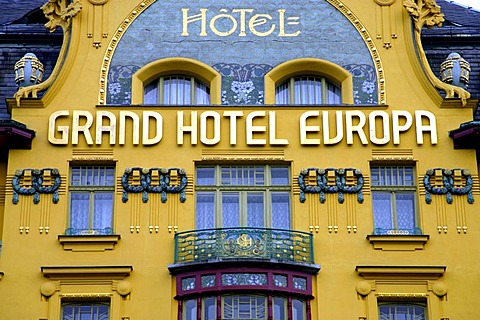 Grand Hotel Europa, Prague, Czech Republic, Europe