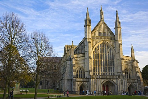 Winchester Cathedral, Winchester, Hampshire, England, United Kingdom, Europe