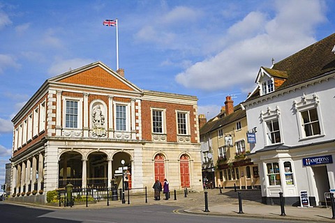 High Street with Guildhall, Windsor, Berkshire, England, United Kingdom, Europe