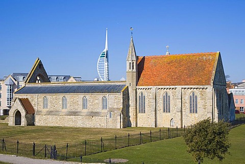 Royal Garrison Church, Domus Dei, Hospital of Saint Nicholas, Old Portsmouth, Hampshire, England, United Kingdom, Europe