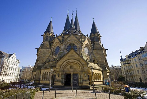 Ringkirche, Protestant church, Wiesbaden, Hessen, Germany, Europe