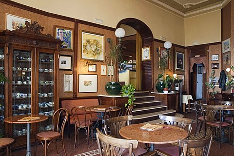 Cafe, Caffe Poliziano, Montepulciano, Tuscany, Italy, Europe